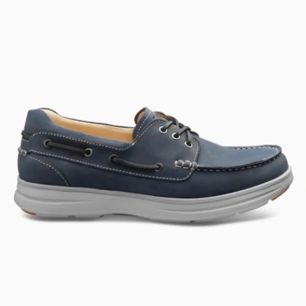 Samuel Hubbard Men's New Endeavor Leather Boat Shoes